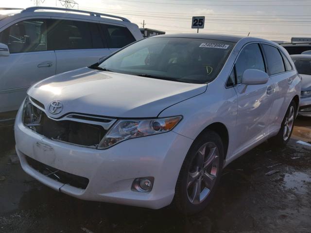 4T3BK3BB0BU061169 - 2011 TOYOTA VENZA BASE WHITE photo 2