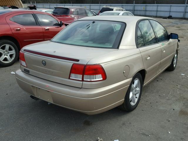 W06VR54R1YR076580 - 2000 CADILLAC CATERA TAN photo 4