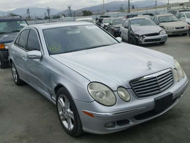 WDBUF56J06A879661 - 2006 MERCEDES-BENZ E 350 SILVER photo 1