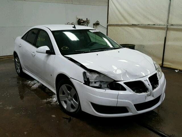 1G2ZJ57B994250114 - 2009 PONTIAC G6 WHITE photo 1