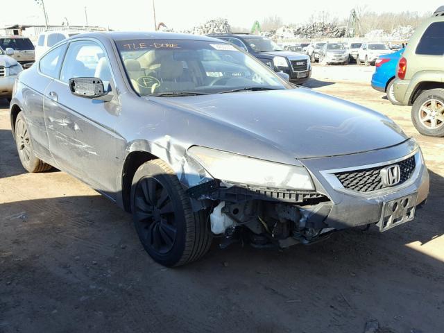 1HGCS12768A024320 - 2008 HONDA ACCORD EX GRAY photo 1