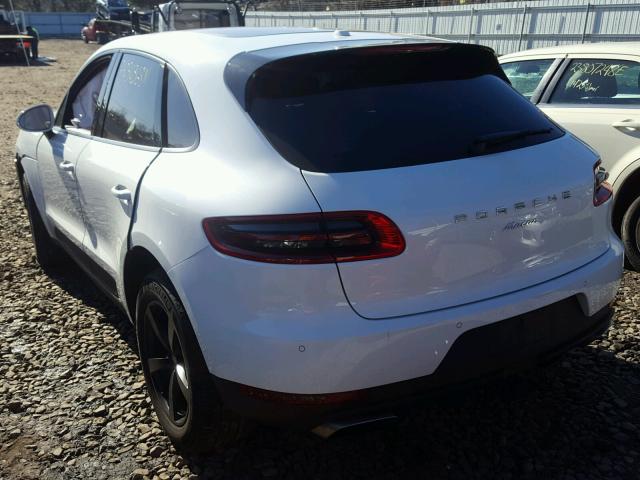 WP1AA2A56HLB06517 - 2017 PORSCHE MACAN WHITE photo 3