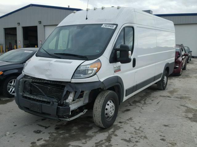 3C6URVJG8EE121056 - 2014 RAM PROMASTER WHITE photo 2