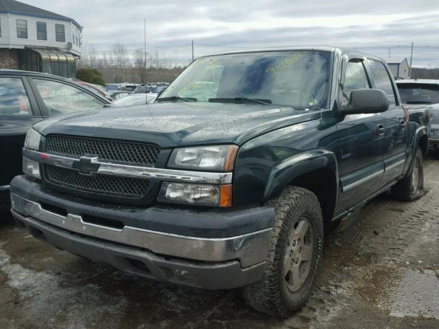 2GCEK13TX51200780 - 2005 CHEVROLET SILVERADO GREEN photo 2