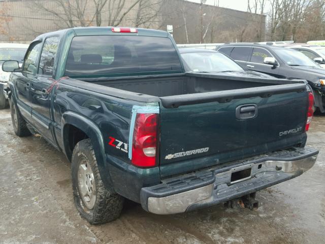 2GCEK13TX51200780 - 2005 CHEVROLET SILVERADO GREEN photo 3