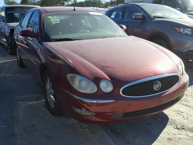 2G4WD562951351694 - 2005 BUICK LACROSSE C BURGUNDY photo 1