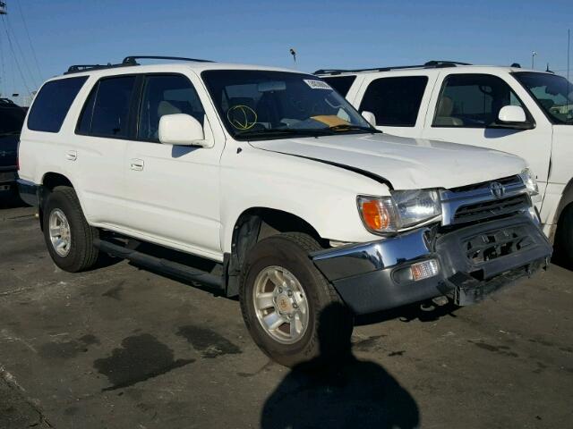 JT3GN86R720219517 - 2002 TOYOTA 4RUNNER SR WHITE photo 1