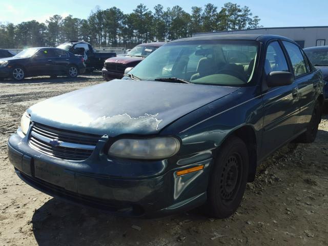 1G1ND52J5Y6147865 - 2000 CHEVROLET MALIBU GREEN photo 2