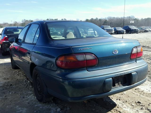 1G1ND52J5Y6147865 - 2000 CHEVROLET MALIBU GREEN photo 3