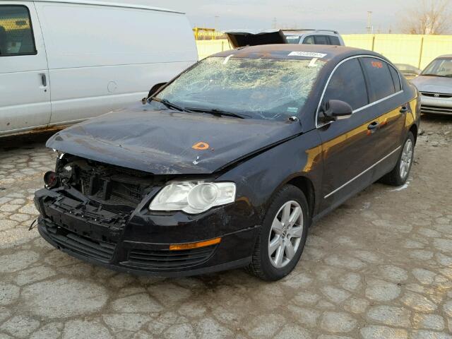 WVWEK93C36P045749 - 2006 VOLKSWAGEN PASSAT 2.0 BLACK photo 2