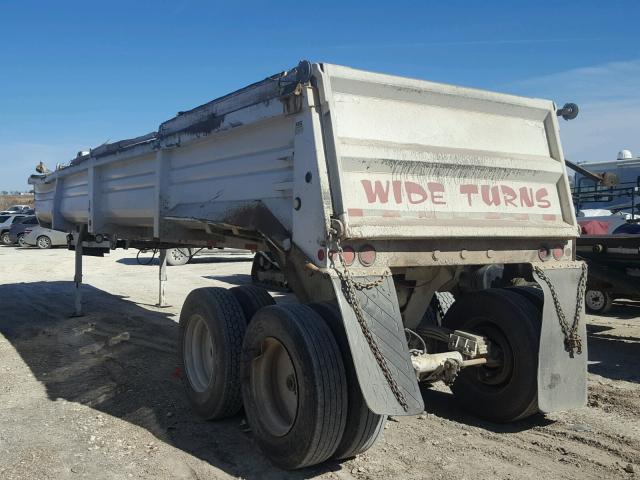 1L01C382981165622 - 2008 LUFK DUMP TRL WHITE photo 3