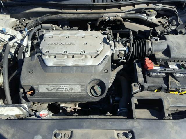 1HGCS22828A011126 - 2008 HONDA ACCORD EXL SILVER photo 7