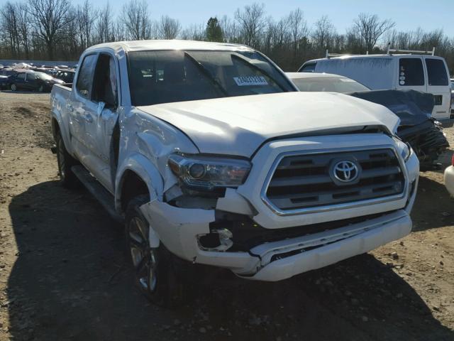 3TMGZ5AN5GM026550 - 2016 TOYOTA TACOMA DOU WHITE photo 1