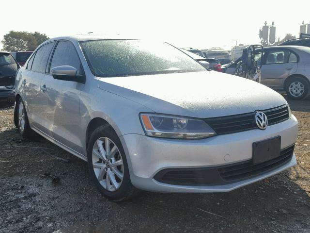 3VWDZ7AJ3BM331448 - 2011 VOLKSWAGEN JETTA SE SILVER photo 1