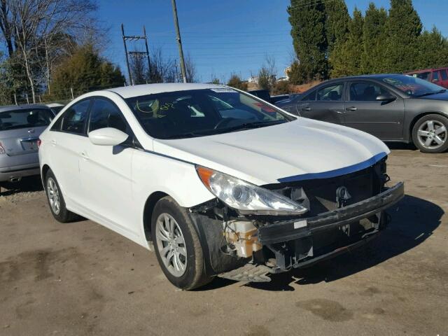 5NPEB4AC0BH298426 - 2011 HYUNDAI SONATA GLS WHITE photo 1