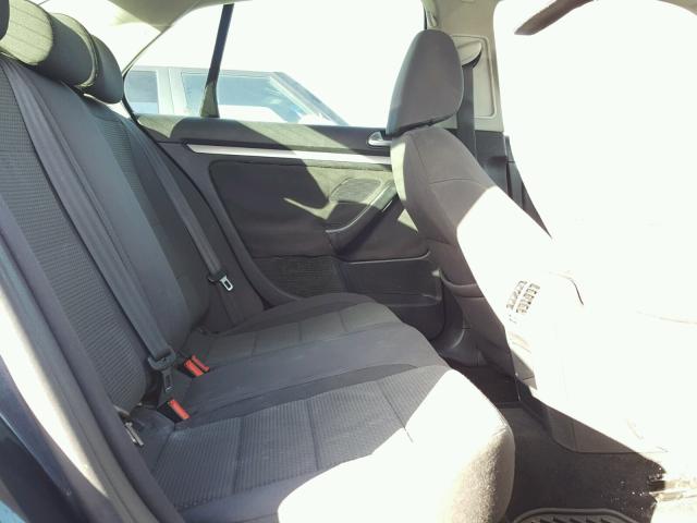 3VWJX7AJ6AM023665 - 2010 VOLKSWAGEN JETTA S 蓝色 照片 6