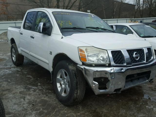 1N6AA07BX4N573597 - 2004 NISSAN TITAN XE WHITE photo 9