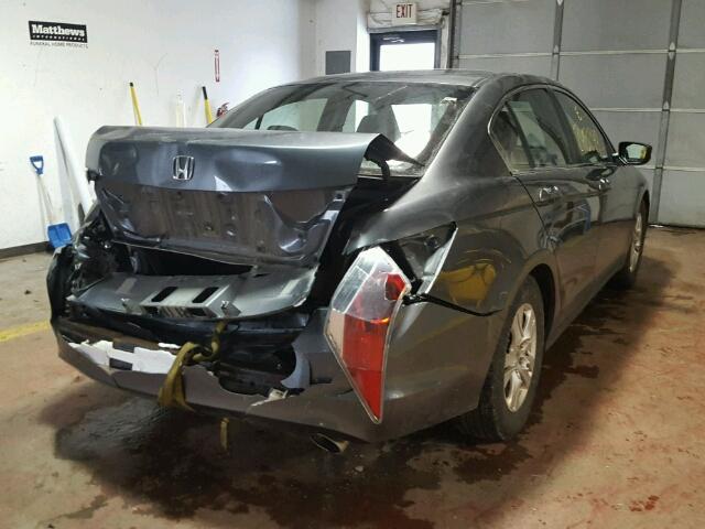 JHMCP264X8C000711 - 2008 HONDA ACCORD LXP GRAY photo 4