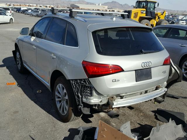 WA1CFAFP3DA083505 - 2013 AUDI Q5 PREMIUM GRAY photo 3