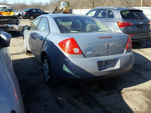 1G2ZF57B084174413 - 2008 PONTIAC G6 VALUE L BLUE photo 3