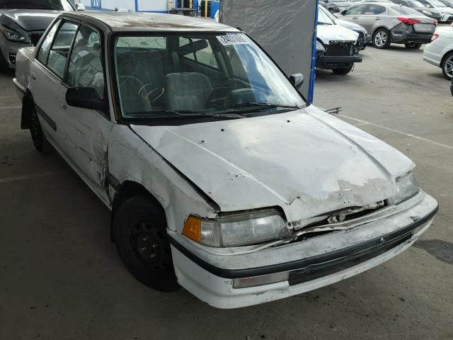 1HGED3658LA011486 - 1990 HONDA CIVIC LX WHITE photo 1