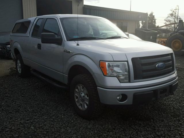 1FTRX14W79FA89650 - 2009 FORD F150 SUPER SILVER photo 1