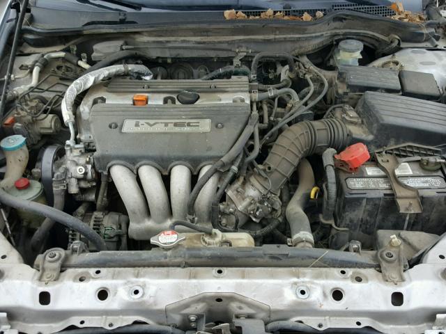 JHMCM56354C028735 - 2004 HONDA ACCORD LX SILVER photo 7