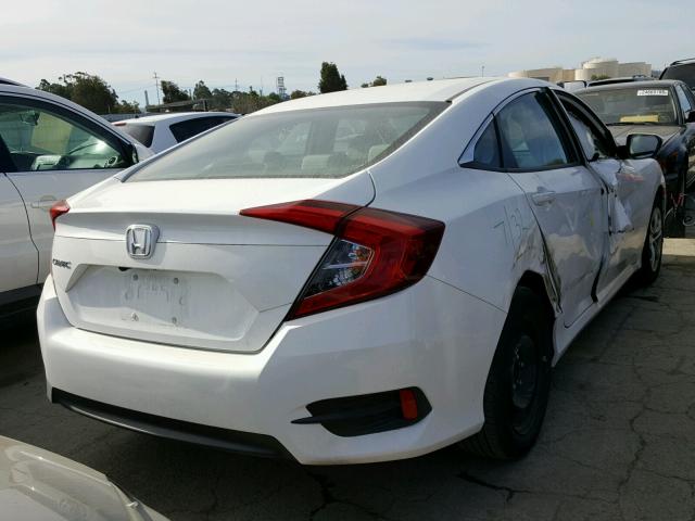 19XFC2F51HE208374 - 2017 HONDA CIVIC LX WHITE photo 4