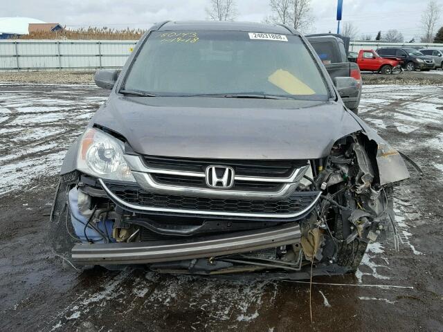 5J6RE4H58BL073189 - 2011 HONDA CR-V EX TAN photo 9