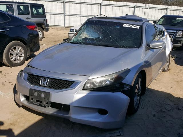 1HGCS1B89AA000107 - 2010 HONDA ACCORD EXL SILVER photo 2