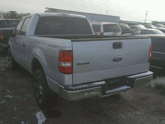 1FTPW145X5KD33407 - 2005 FORD F150 SUPER SILVER photo 3