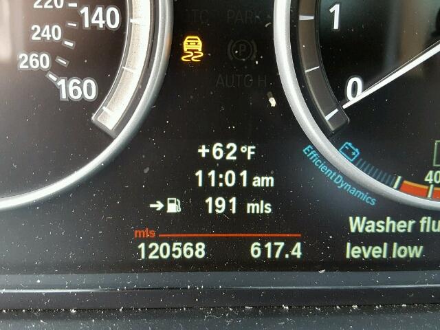 WBAFR7C50CC816352 - 2012 BMW 535 I BLACK photo 8