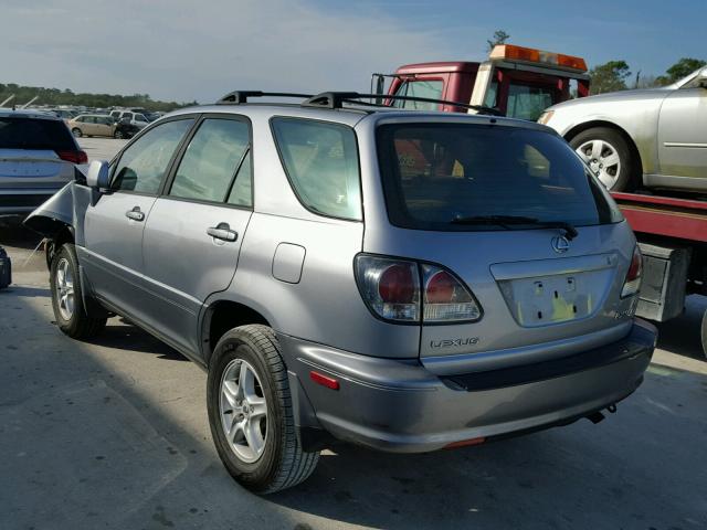 JTJGF10U320144177 - 2002 LEXUS RX 300 SILVER photo 3