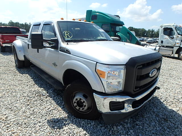 1FTBW3DT1BEB44900 - 2011 FORD F350 SILVER photo 1