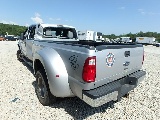 1FTBW3DT1BEB44900 - 2011 FORD F350 SILVER photo 3