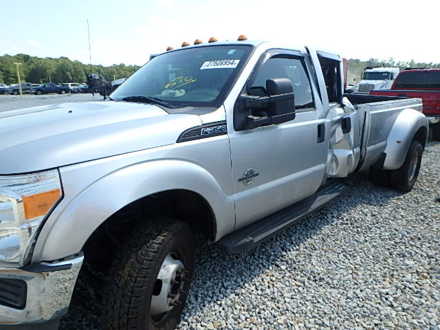 1FTBW3DT1BEB44900 - 2011 FORD F350 SILVER photo 9