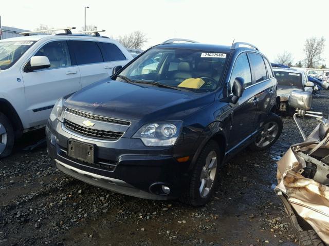 3GNAL3EK0FS537175 - 2015 CHEVROLET CAPTIVA LT GRAY photo 2