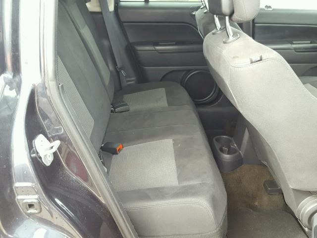 1C4NJCBA8ED772465 - 2014 JEEP COMPASS SP BLACK photo 6