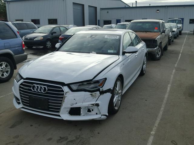 WAUHGAFC8GN006015 - 2016 AUDI A6 PRESTIG WHITE photo 2