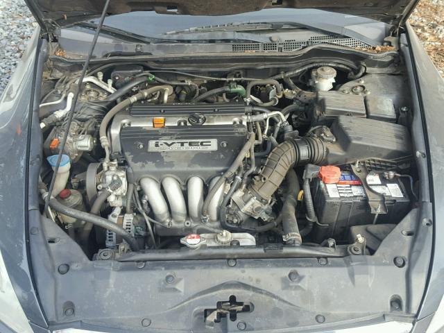 1HGCM56867A161681 - 2007 HONDA ACCORD EX GRAY photo 7