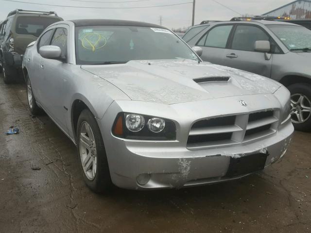 2B3KA53H87H789803 - 2007 DODGE CHARGER R/ SILVER photo 1