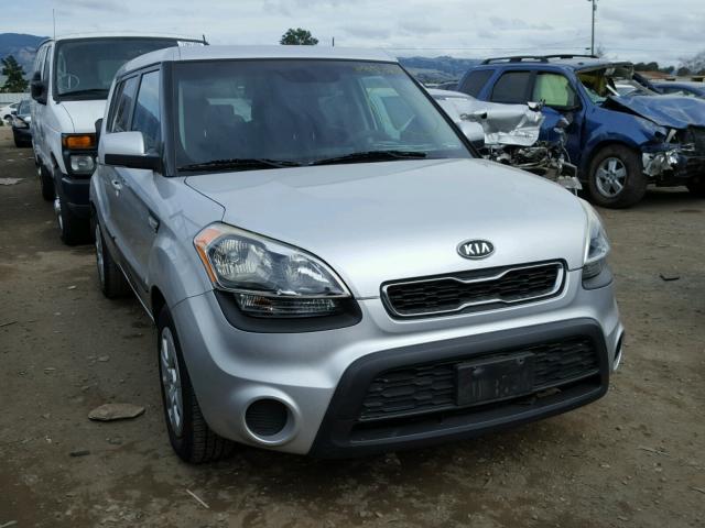 KNDJT2A53C7400874 - 2012 KIA SOUL SILVER photo 1