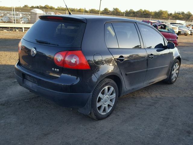 WVWCR91K66W137599 - 2006 VOLKSWAGEN RABBIT BLACK photo 4