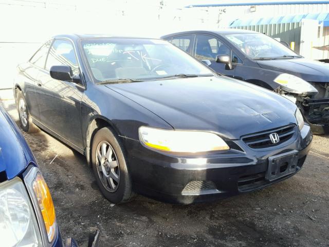 1HGCG32032A028302 - 2002 HONDA ACCORD SE BLACK photo 1