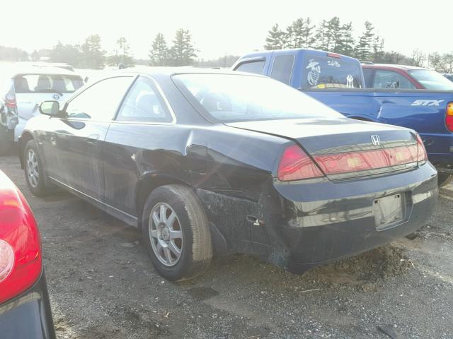 1HGCG32032A028302 - 2002 HONDA ACCORD SE BLACK photo 3