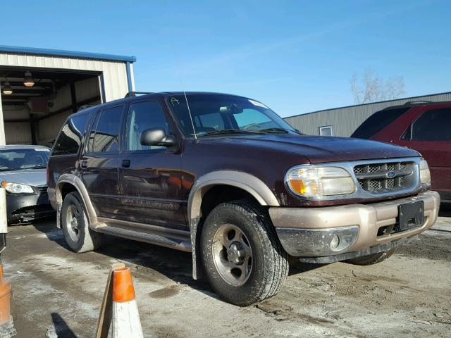 1FMZU74EXYZA02514 - 2000 FORD EXPLORER E MAROON photo 1