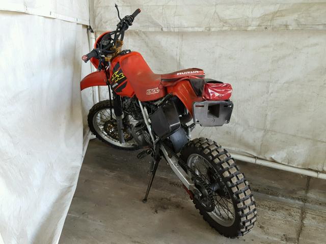 JH2RD0609YK800838 - 2000 HONDA XR650 L RED photo 3