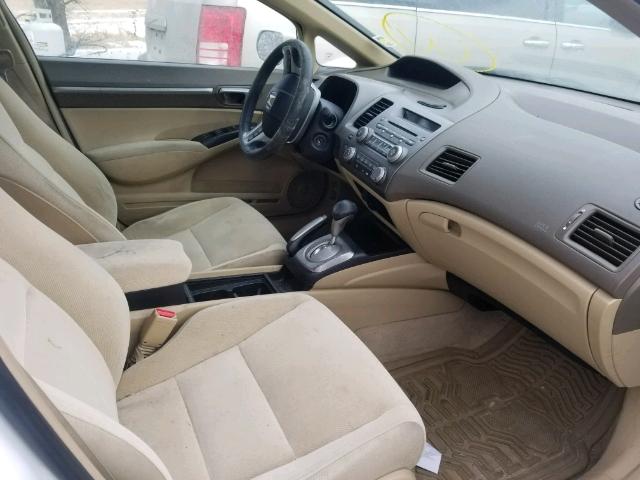 1HGFA16816L108534 - 2006 HONDA CIVIC EX თეთრი ფოტო 5