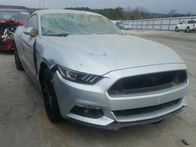 1FA6P8CF6G5227894 - 2016 FORD MUSTANG GT SILVER photo 1