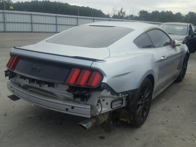 1FA6P8CF6G5227894 - 2016 FORD MUSTANG GT SILVER photo 4